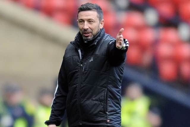 Aberdeen manager Derek McInnes. Picture: John Devlin