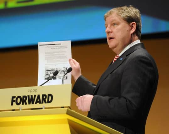 SNP MP Angus Robertson has complained that Scottish MPs have become 'second class' after the recent welfare vote. Picture: Ian Rutherford