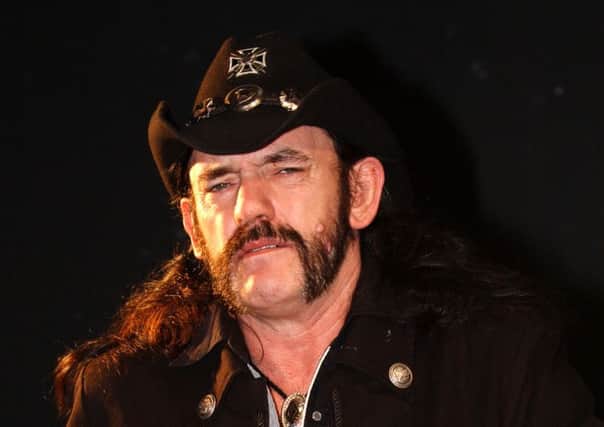 Ace of Scots? Lemmy has revealed he takes great pride in his Scottish roots. Picture: PA
