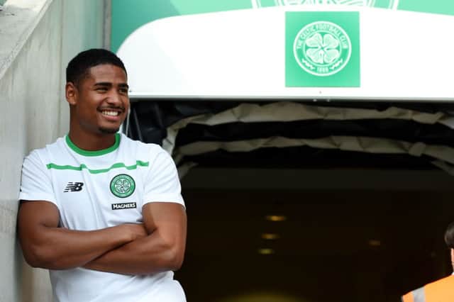 Celtic signing Saidy Janko attended the pre-season friendly against Den Bosch. Picture: SNS