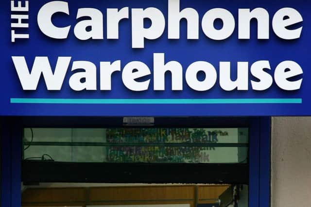 Dixons Carphone is the newly created company behind PC World and the Carphone Warehouse. Picture: Getty