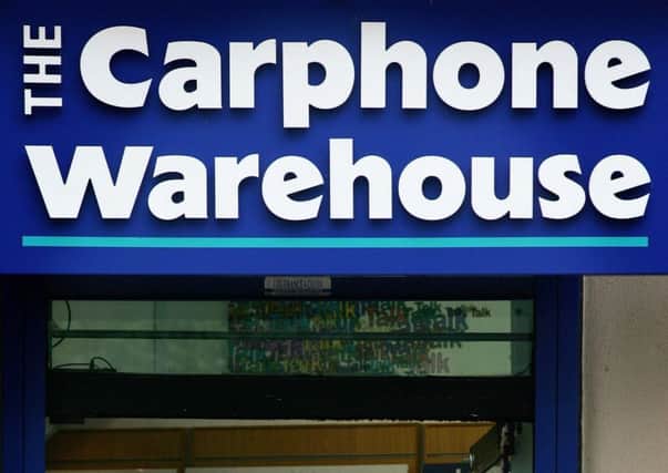 Dixons Carphone is the newly created company behind PC World and the Carphone Warehouse. Picture: Getty