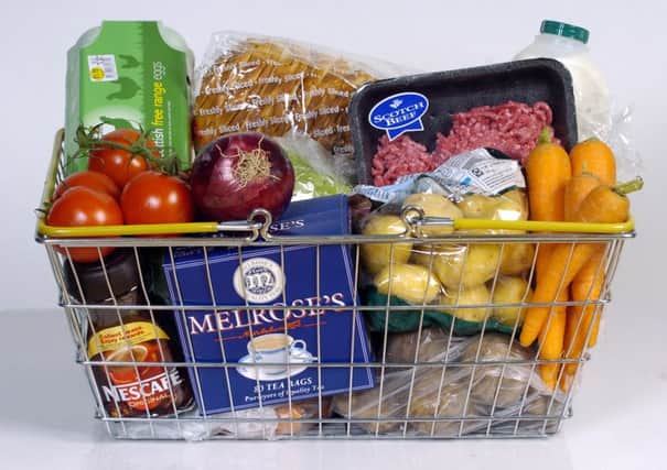 Prices for the UKs most popular grocery products have risen for the first time in over six months. Picture: Ian Rutherford