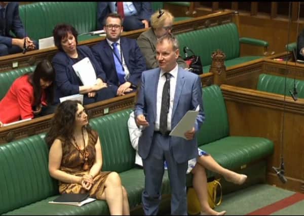 SNP's Pete Wishart, above, describes it as 'an assault on the rights of members of this House'. Picture: Contributed