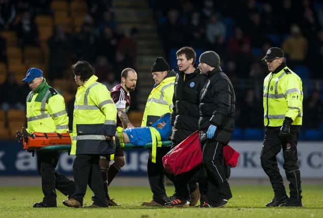 Davidson missed eight months with a ruptured knee tendon just last year. Picture: Ian Georgeson