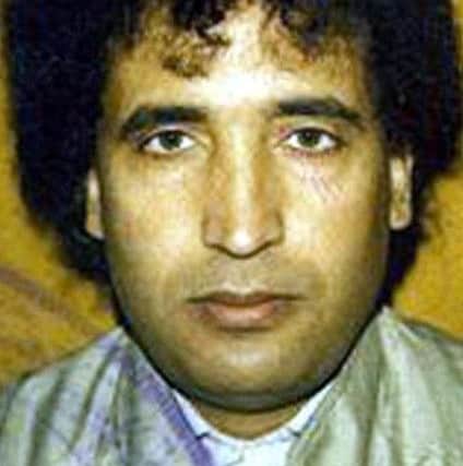 Abdelbaset Al Megrahi, who was convicted of the Lockerbie bombing. Picture: PA