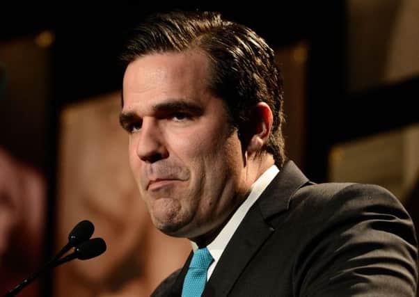 Rob Delaney shows a lack of vulnerability amid the rantings. Picture: Getty