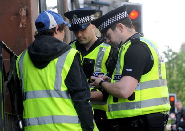 Police Scotland's controversial stop and search tactics have been referred to the UN. Picture: Lisa Ferguson