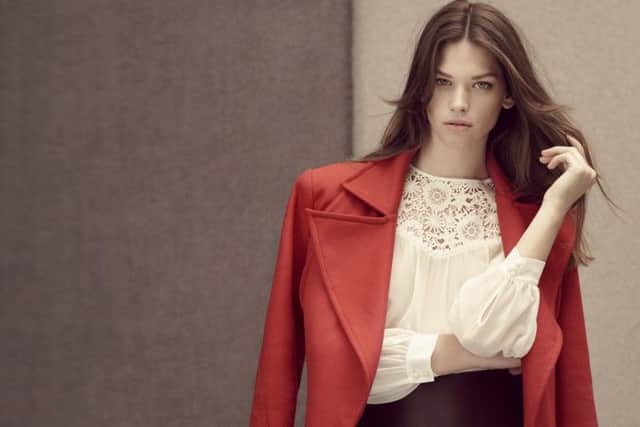 An outfit from the new M and S range