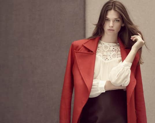 An outfit from the new M and S range
