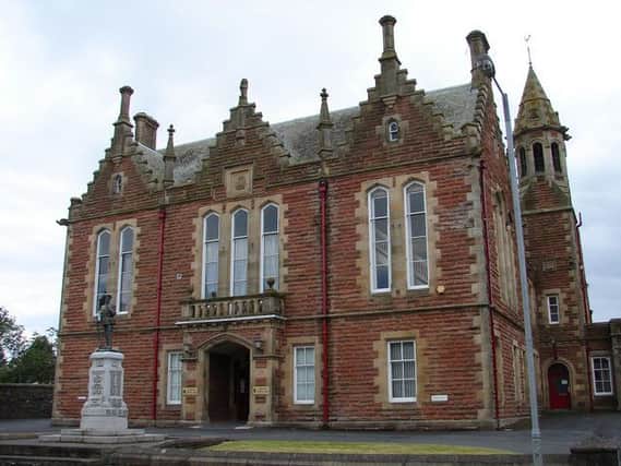 Two men will appear at Stranraer Sheriff Court. Picture: Geograph
