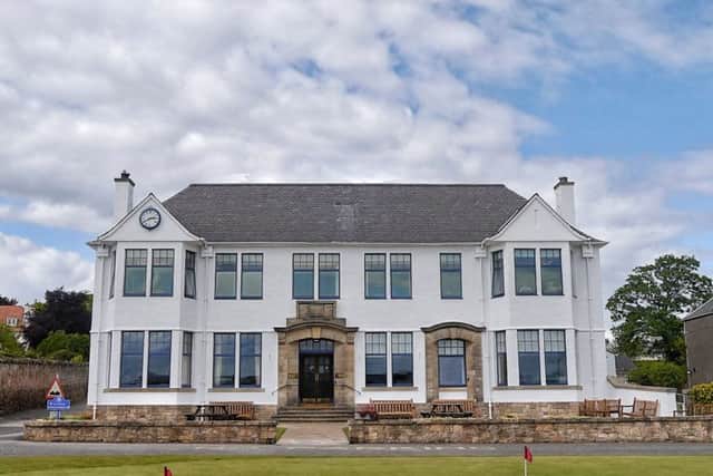 The
redeveloped clubhouse at Gullane Golf Club. Picture: Contributed