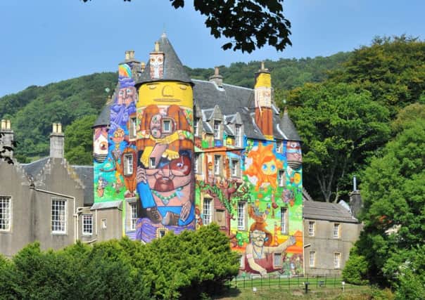 Kelburn Castle grounds are the setting for the hippyish festival. Picture: Robert Perry