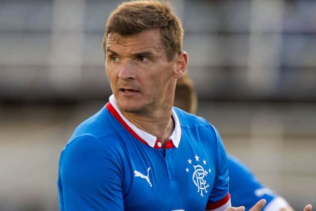 Lee McCulloch in action for Rangers. Picture: SNS