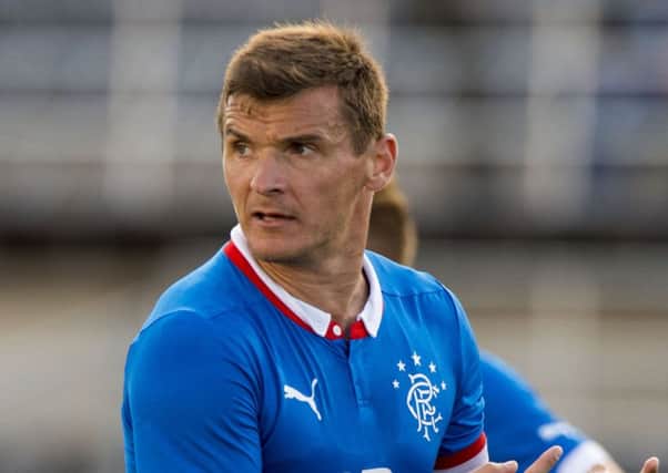 Lee McCulloch in action for Rangers. Picture: SNS