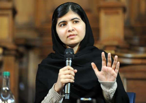 Malala Yousafzai. Picture: Jane Barlow