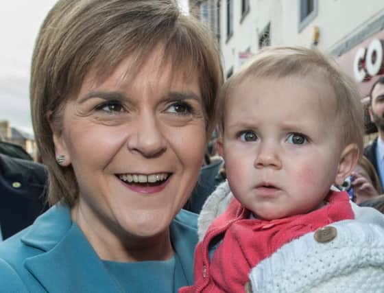 Ms Sturgeon insists the poorest will be hit hardest by government cuts. Picture: Andrew O'Brien