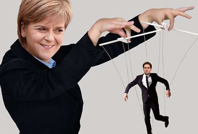 The Conservatives issued this campaign poster, warning of an SNP/Labour deal. Picture: Contributed