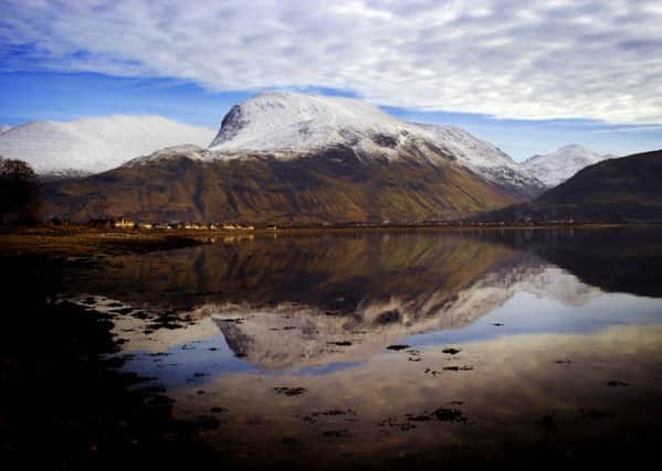 Ben Nevis, Scotland's highest peak. Snow could hit the country's mountains later this week. Picture: Sean Bell