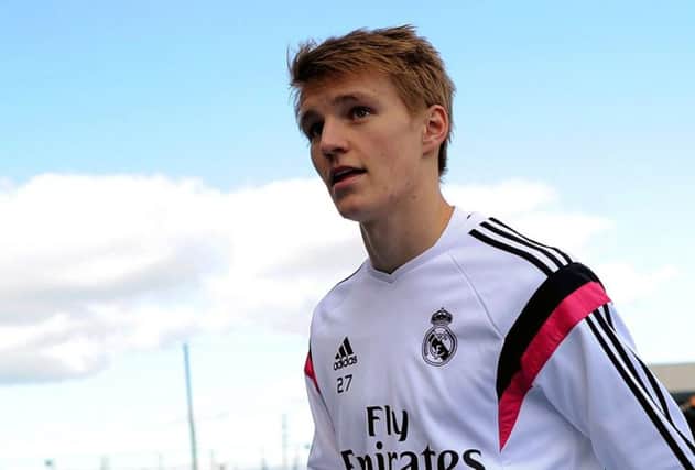 Celtic have reportedly won the race to take Martin Ødegaard on loan next season. Picture: Getty