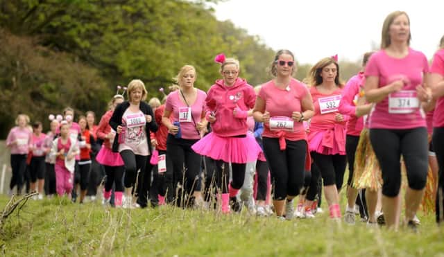Race for Life helps raise cash for cancer research. Picture: Phil Wilkinson