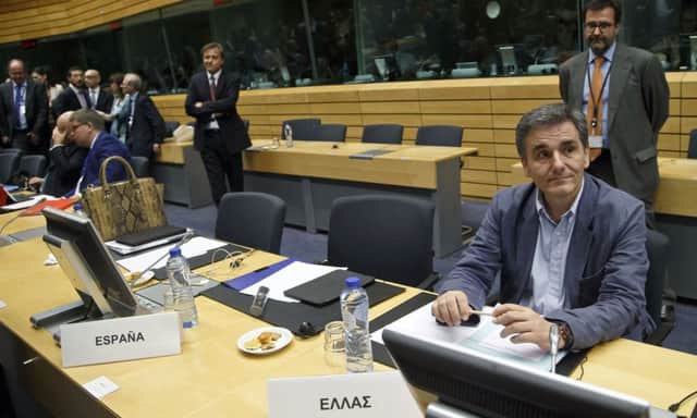 New Greek finance minister Euclid Tsakalotos  Picture: AP