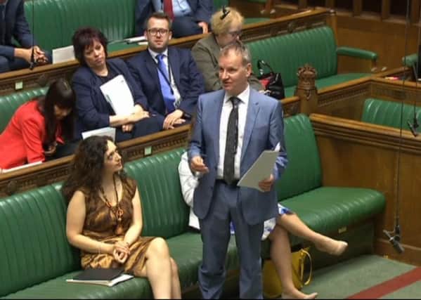 SNP MP Pete Wishart in the House of Commons. Picture: Contributed