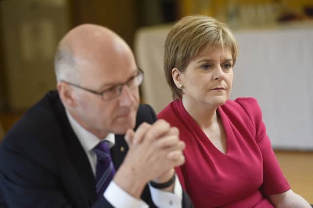 SNP opposition to austerity comes with risks and the party faces pressure to use its tax-raising powers. Picture: Greg Macvean
