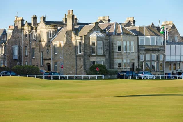 A four-bedroom home overlooking the Old Course was sold for 2.25 million. Picture: SWNS