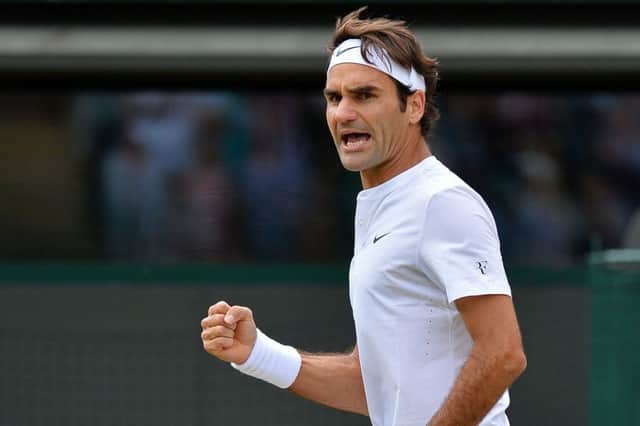 Roger Federer: Flawless so far. Picture: Getty