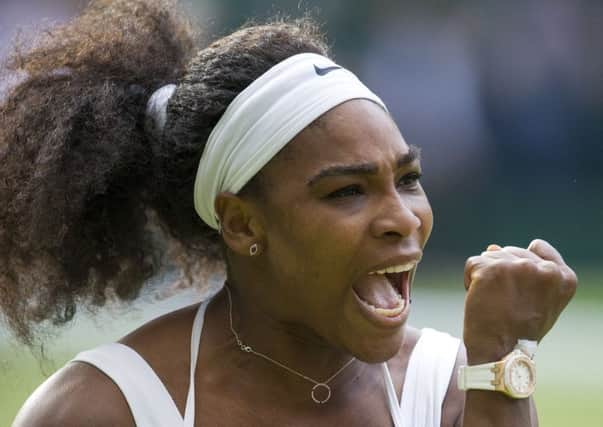 Serena Williams: Winning run. Picture: Ian Rutherford