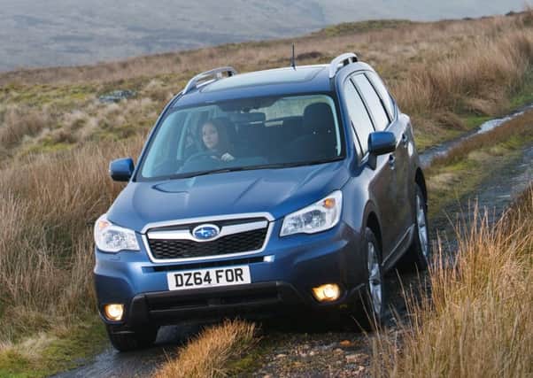 the Forester smooths out rough country tracks. Picture: Contributed