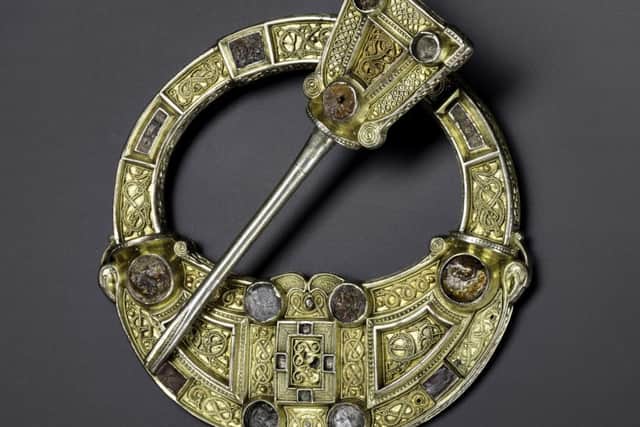 The Hunterston brooch, found in north Ayrshire. Picture: Contributed