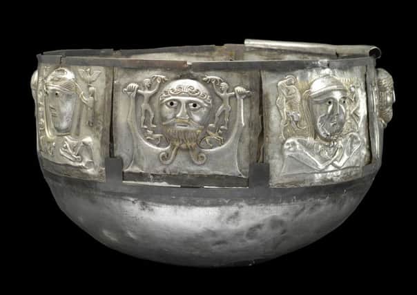 The decorated silver Gundestrup cauldron from Denmark. Picture: Contributed