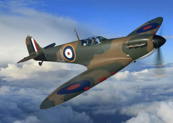 The restored Spitfire has sold for a record price at auction. Picture: PA
