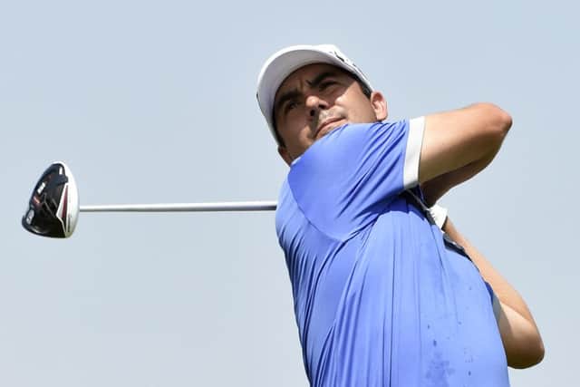 Chile's Felipe Aguilar made a terrific start to the second round. Picture: AFP/Getty