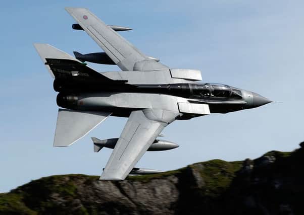 RAF Tornados are in the process of having collision warning systems fitted but no such safety kit exists for newer aircraft. Picture: Getty Getty