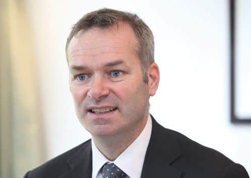 Martin Griffiths, chief executive of Stagecoach, saw his pay fall by £750,000 last year. Picture: Contributed