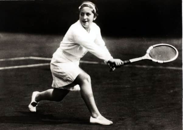 Anita Lizana plays a backhand in a match in the mid1930s before she won the US Championships in 1937. Picture: Getty