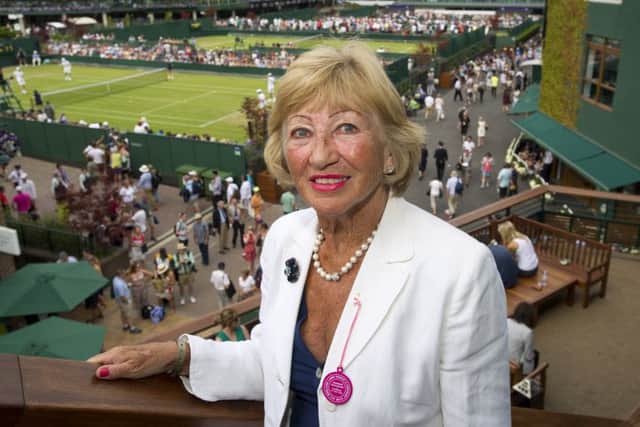 Lizana's daughter Ruth Weston, pictured at Wimbledon. Picture: Ian Rutherford