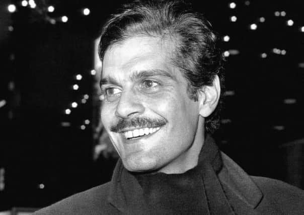 Omar Sharif, actor and bridge player best known for his roles in Dr Zhivago and Lawrence of Arabia. Picture: AP