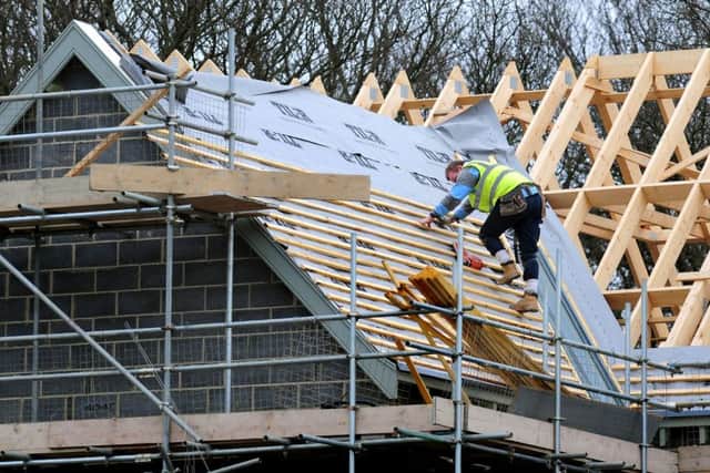 New house building slowed at its sharpest rate for nearly four years. Picture: PA