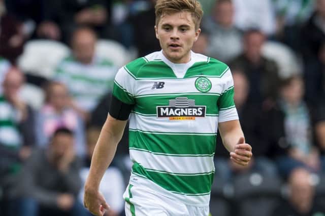 James Forrest played only once in Champions League qualification last season.  Picture: Craig Foy/SNS