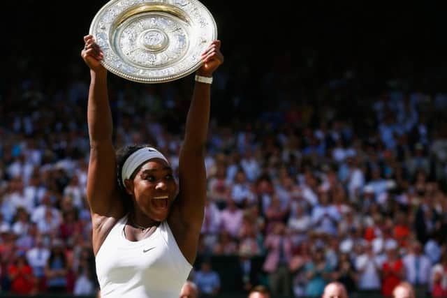 Wimbledon 2015 champion, Serena Williams. Picture: Getty