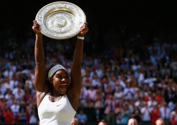 Wimbledon 2015 champion, Serena Williams. Picture: Getty
