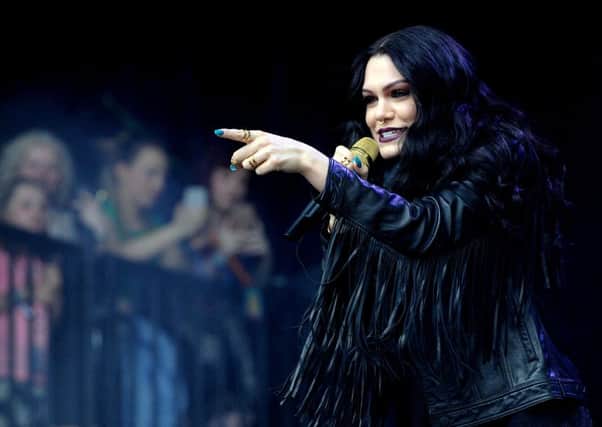 Jessie J takes to the Main Stage at Strathallan Castle. Picture: Lisa Ferguson