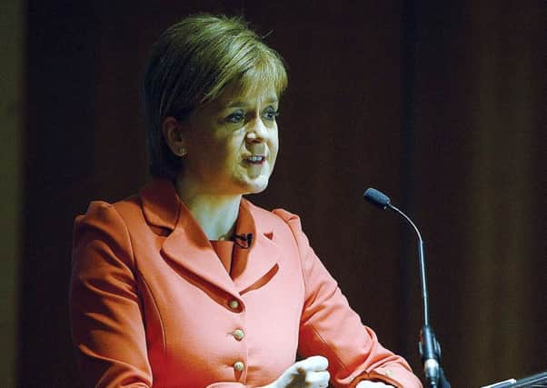 Nicola Sturgeon has written to the UK government calling for clarity over Evel leglisation. Picture: Julie Bull