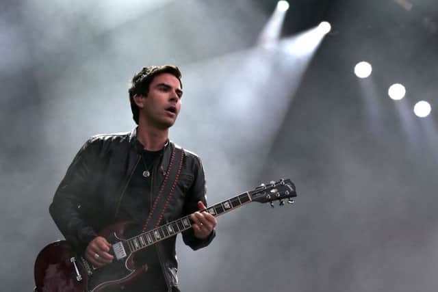 Kelly Jones from Stereophonics performs on the Main Stage at the T in the Park. Picture: PA