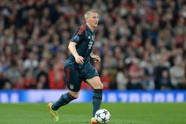 Bastian Schweinsteiger has agreed a three-year deal with United and will link up with fellow signing Morgan Schneiderlin. Picture: AFP/PA