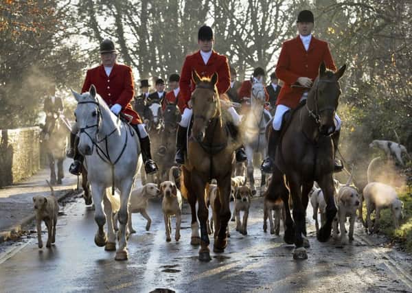 The SNP has pledged to use its vote to prevent amendments tabled by the Tories on foxhunting which would see restrictions in England and Wales relaxed. Picture: PA
